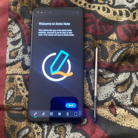 Motorola stylus